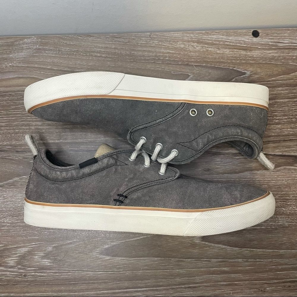 Sanuk | Guide Plus Sneaker - Washed Grey ; Womens 9.5 - Picture 5 of 9